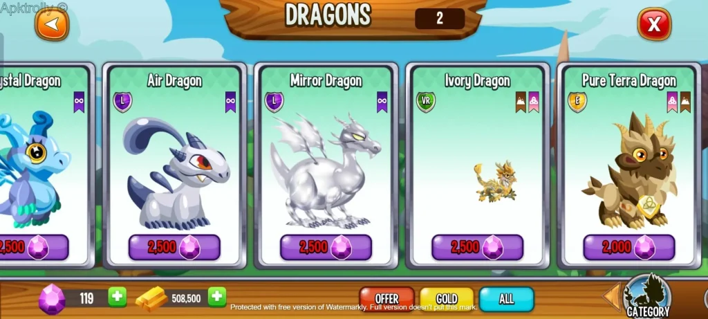 Amazing dragons