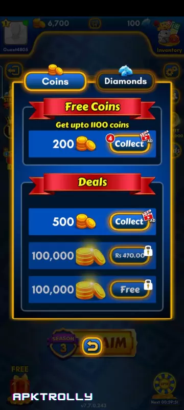 Ludo King MOD APK unlimited coins